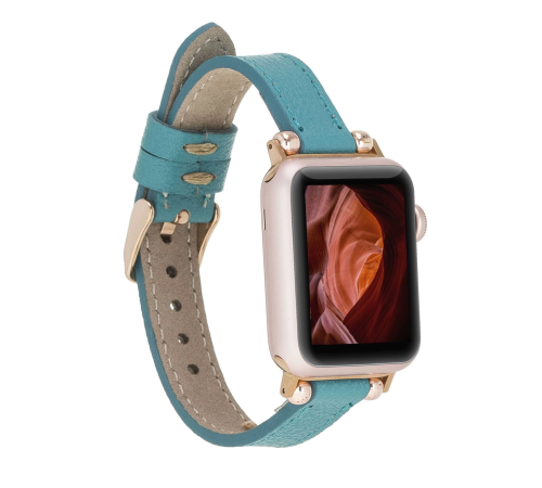 Apple Watch Uyumlu Deri Kordon 38-40-41mm Ferro CP05 Apple Watch Uyumlu Deri Kordon 38-40-41mm Ferro CP05