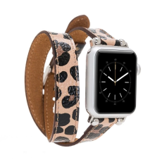 Apple Watch Uyumlu Deri Kordon 38-40-41mm Ferro DT LE02N