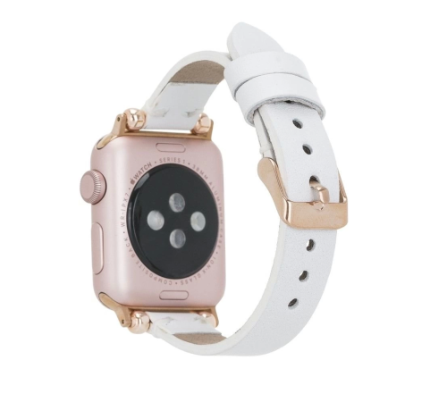 Apple Watch Uyumlu Deri Kordon 38-40-41mm Ferro F3 Apple Watch Uyumlu Deri Kordon 38-40-41mm Ferro F3