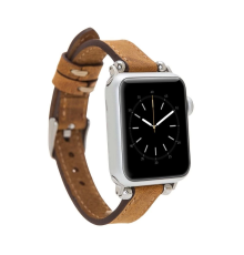 Apple Watch Uyumlu Deri Kordon 38-40-41mm Ferro G19