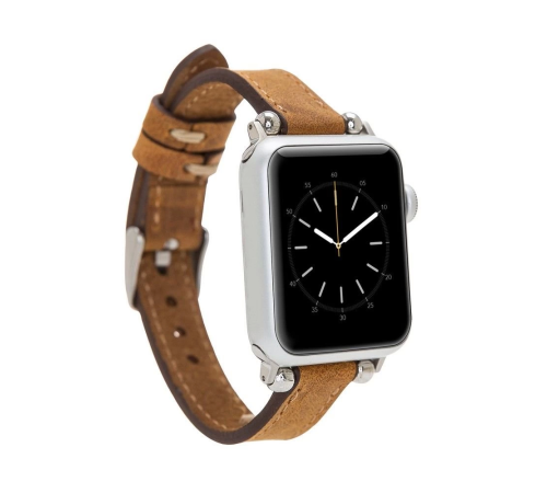 Apple Watch Uyumlu Deri Kordon 38-40-41mm Ferro G19 Apple Watch Uyumlu Deri Kordon 38-40-41mm Ferro G19