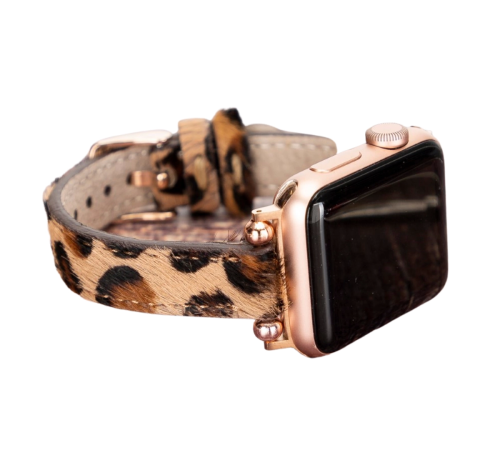 Apple Watch Uyumlu Deri Kordon 38-40-41mm Ferro LEO1N Apple Watch Uyumlu Deri Kordon 38-40-41mm Ferro LEO1N