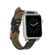 Apple Watch Uyumlu Deri Kordon 38-40-41mm Ferro RST1