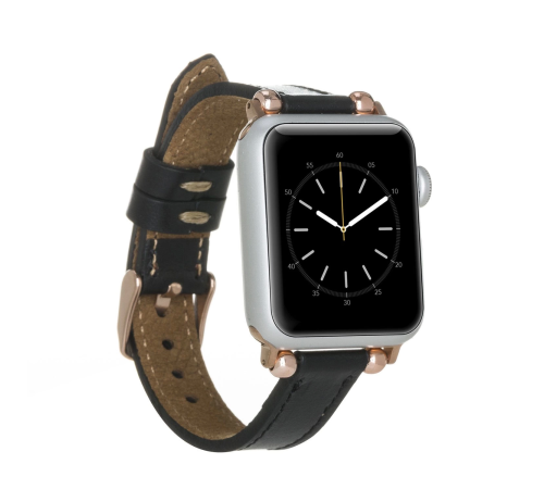 Apple Watch Uyumlu Deri Kordon 38-40-41mm Ferro RST1 Apple Watch Uyumlu Deri Kordon 38-40-41mm Ferro RST1