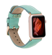 Apple Watch Uyumlu Deri Kordon 38-40-41mm Ferro RT BRN7