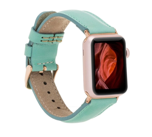 Apple Watch Uyumlu Deri Kordon 38-40-41mm Ferro RT BRN7 Apple Watch Uyumlu Deri Kordon 38-40-41mm Ferro RT BRN7