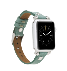 Apple Watch Uyumlu Deri Kordon 38-40-41mm Ferro ST CZ12