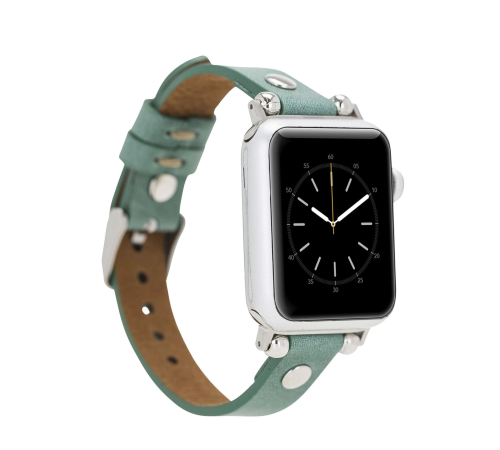 Apple Watch Uyumlu Deri Kordon 38-40-41mm Ferro ST CZ12 Apple Watch Uyumlu Deri Kordon 38-40-41mm Ferro ST CZ12