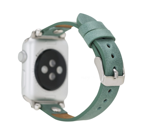 Apple Watch Uyumlu Deri Kordon 38-40-41mm Ferro ST CZ12 Apple Watch Uyumlu Deri Kordon 38-40-41mm Ferro ST CZ12
