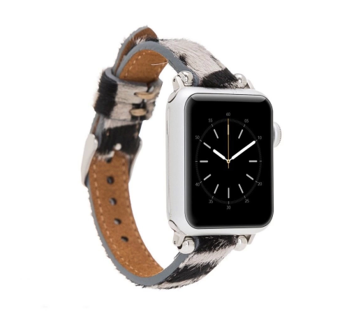 Apple Watch Uyumlu Deri Kordon 38-40-41mm Ferro ZE01N Apple Watch Uyumlu Deri Kordon 38-40-41mm Ferro ZE01N