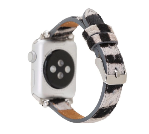 Apple Watch Uyumlu Deri Kordon 38-40-41mm Ferro ZE01N Apple Watch Uyumlu Deri Kordon 38-40-41mm Ferro ZE01N