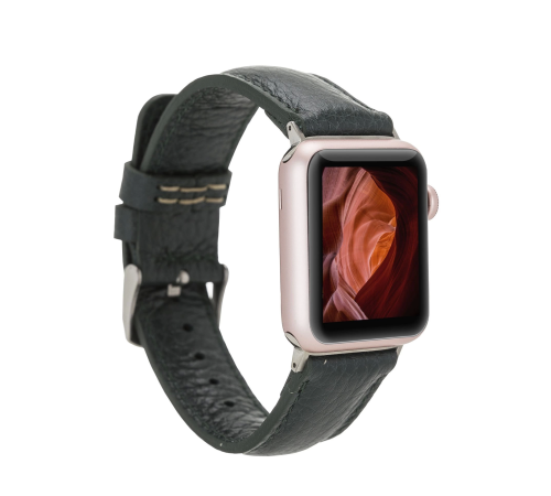 Apple Watch Uyumlu Deri Kordon 38-40-41mm FL13 Apple Watch Uyumlu Deri Kordon 38-40-41mm FL13