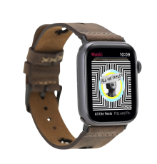 Apple Watch Uyumlu Deri Kordon 38-40-41mm G6 Avesta