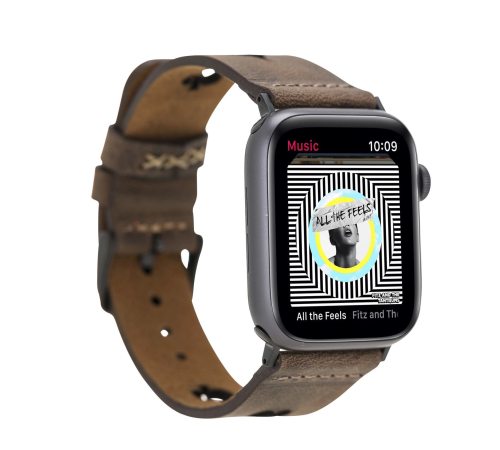 Apple Watch Uyumlu Deri Kordon 38-40-41mm G6 Avesta Apple Watch Uyumlu Deri Kordon 38-40-41mm G6 Avesta