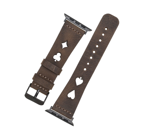 Apple Watch Uyumlu Deri Kordon 38-40-41mm G6 Avesta Apple Watch Uyumlu Deri Kordon 38-40-41mm G6 Avesta