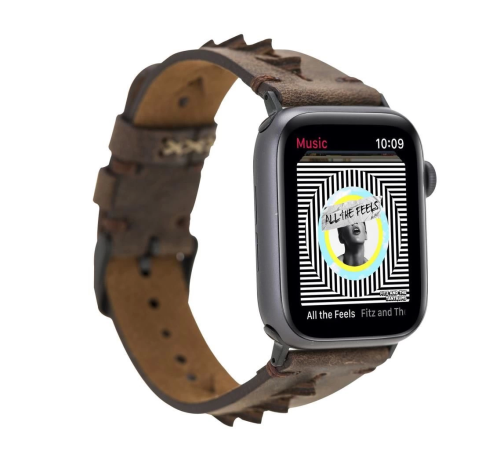 Apple Watch Uyumlu Deri Kordon 38-40-41mm G6 Boras Apple Watch Uyumlu Deri Kordon 38-40-41mm G6 Boras