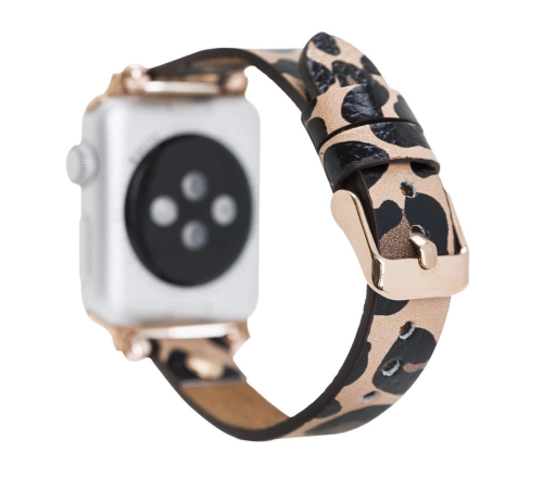 Apple Watch Uyumlu Deri Kordon 38-40-41mm GT LE02N Apple Watch Uyumlu Deri Kordon 38-40-41mm GT LE02N