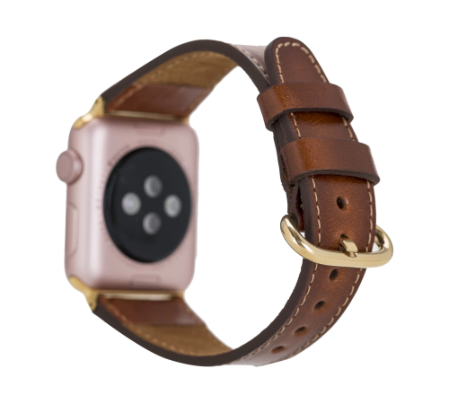 Apple Watch Uyumlu Deri Kordon 38-40-41mm ROM RST2EF Apple Watch Uyumlu Deri Kordon 38-40-41mm ROM RST2EF
