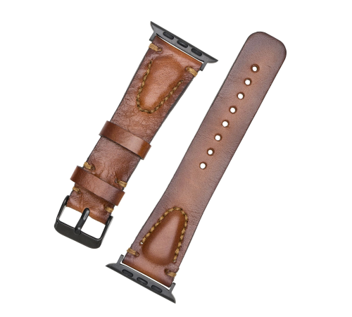 Apple Watch Uyumlu Deri Kordon 38-40-41mm RST2EF Avila Apple Watch Uyumlu Deri Kordon 38-40-41mm RST2EF Avila