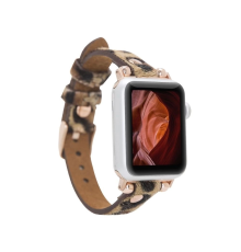 Apple Watch Uyumlu Deri Kordon 38-40-41mm RT LEO1N