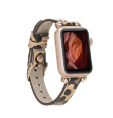 Apple Watch Uyumlu Deri Kordon 38-40-41mm RT LEO2N