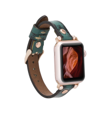 Apple Watch Uyumlu Deri Kordon 38-40-41mm RT V6SEF
