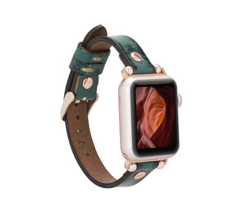 Apple Watch Uyumlu Deri Kordon 38-40-41mm RT V6SEF Apple Watch Uyumlu Deri Kordon 38-40-41mm RT V6SEF