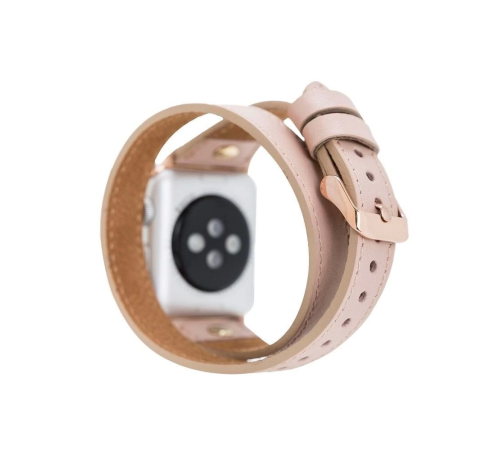 Apple Watch Uyumlu Deri Kordon 38-40-41mm Slim DTGT NU1 Apple Watch Uyumlu Deri Kordon 38-40-41mm Slim DTGT NU1