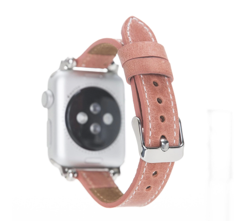 Apple Watch Uyumlu Deri Kordon 38-40-41mm Slim G17 Apple Watch Uyumlu Deri Kordon 38-40-41mm Slim G17
