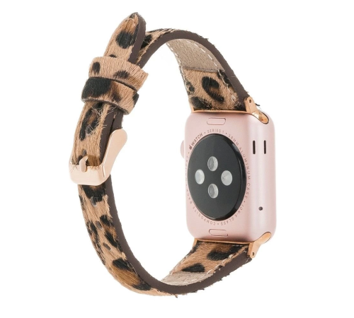 Apple Watch Uyumlu Deri Kordon 38-40-41mm Slim LE01N