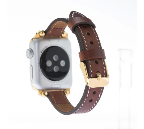 Apple Watch Uyumlu Deri Kordon 38-40-41mm Slim RST2EF