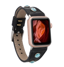 Apple Watch Uyumlu Deri Kordon 38-40-41mm Slim TR RST1
