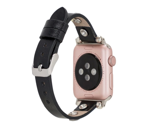 Apple Watch Uyumlu Deri Kordon 38-40-41mm TR RST1 Apple Watch Uyumlu Deri Kordon 38-40-41mm TR RST1