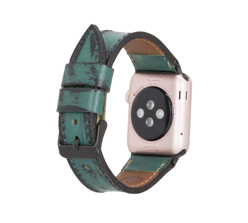 Apple Watch Uyumlu Deri Kordon 38-40-41mm V6 Apple Watch Uyumlu Deri Kordon 38-40-41mm V6