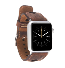 Apple Watch Uyumlu Deri Kordon 42-44-45mm ARK G2