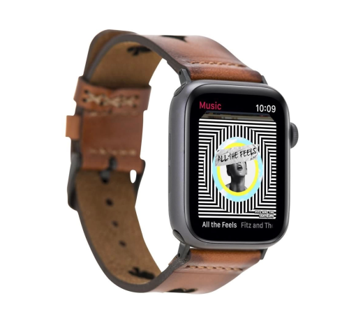 Apple Watch Uyumlu Deri Kordon 42-44-45mm Avesta RST2EF Apple Watch Uyumlu Deri Kordon 42-44-45mm Avesta RST2EF