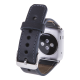 Apple Watch Uyumlu Deri Kordon 42-44-45mm CZ01 Lacivert