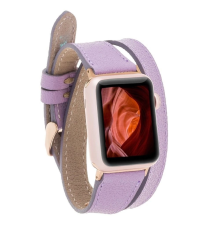 Apple Watch Uyumlu Deri Kordon 42-44-45mm DT CP22