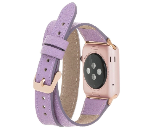 Apple Watch Uyumlu Deri Kordon 42-44-45mm DT CP22 Apple Watch Uyumlu Deri Kordon 42-44-45mm DT CP22