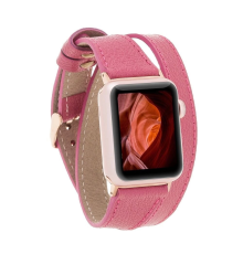 Apple Watch Uyumlu Deri Kordon 42-44-45mm DT CP4