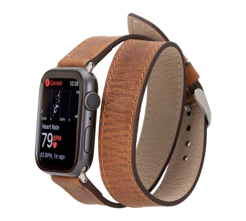 Apple Watch Uyumlu Deri Kordon 42-44-45mm DT G2 Apple Watch Uyumlu Deri Kordon 42-44-45mm DT G2