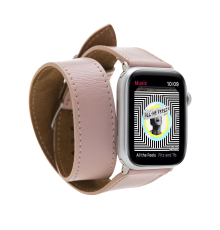 Apple Watch Uyumlu Deri Kordon 42-44-45mm DT NU2