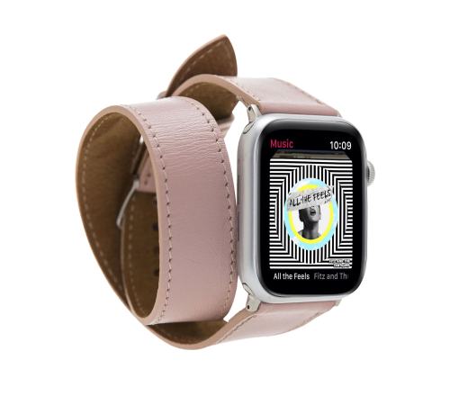 Apple Watch Uyumlu Deri Kordon 42-44-45mm DT NU2 Apple Watch Uyumlu Deri Kordon 42-44-45mm DT NU2