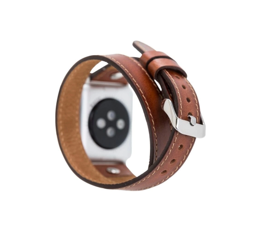Apple Watch Uyumlu Deri Kordon 42-44-45mm DT ST RST2EF Apple Watch Uyumlu Deri Kordon 42-44-45mm DT ST RST2EF