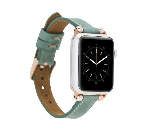 Apple Watch Uyumlu Deri Kordon 42-44-45mm Ferro CZ12 Apple Watch Uyumlu Deri Kordon 42-44-45mm Ferro CZ12