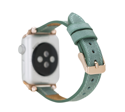 Apple Watch Uyumlu Deri Kordon 42-44-45mm Ferro CZ12 Apple Watch Uyumlu Deri Kordon 42-44-45mm Ferro CZ12