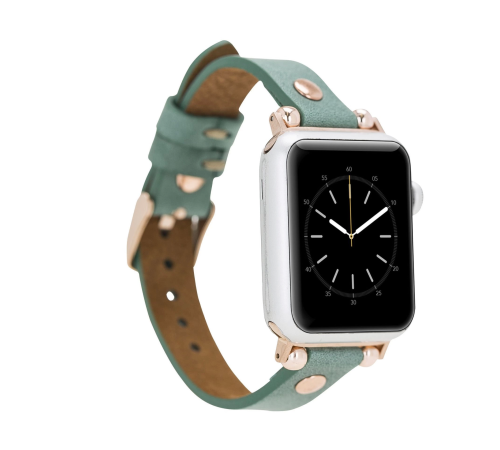 Apple Watch Uyumlu Deri Kordon 42-44-45mm Ferro RT CZ12 Apple Watch Uyumlu Deri Kordon 42-44-45mm Ferro RT CZ12