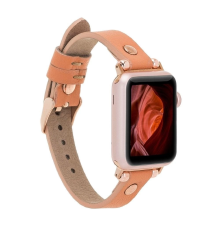 Apple Watch Uyumlu Deri Kordon 42-44-45mm Ferro RT NU3