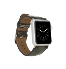 Apple Watch Uyumlu Deri Kordon 42-44-45mm KF04N