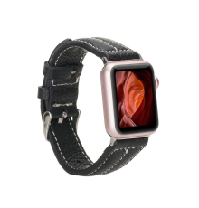 Apple Watch Uyumlu Deri Kordon 42-44-45mm NM3 AS5
